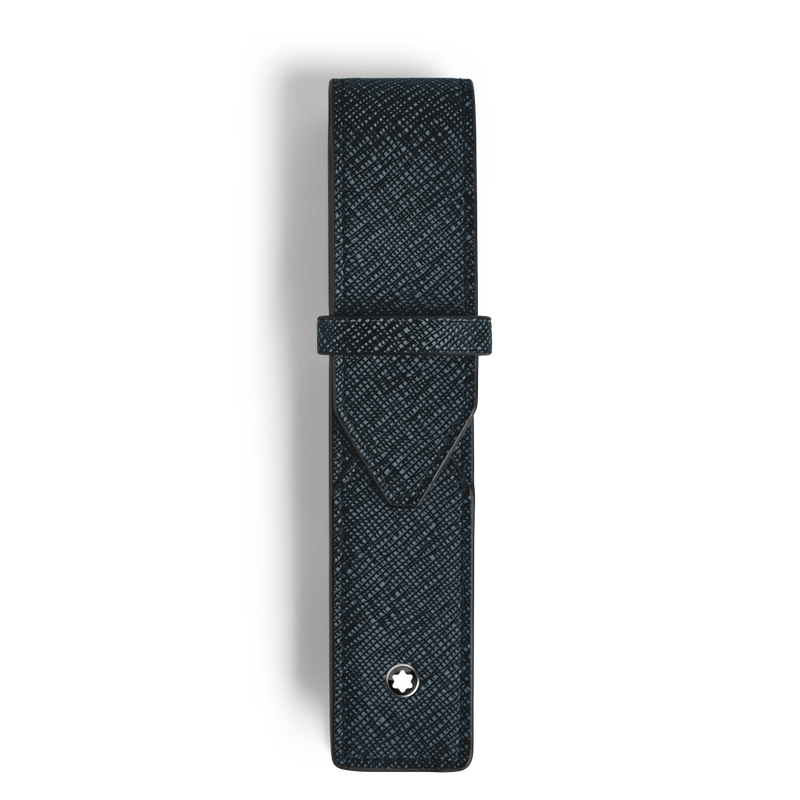 Montblanc Sartorial Etui für ein Schreibgerät Tweed Blue von Montblanc