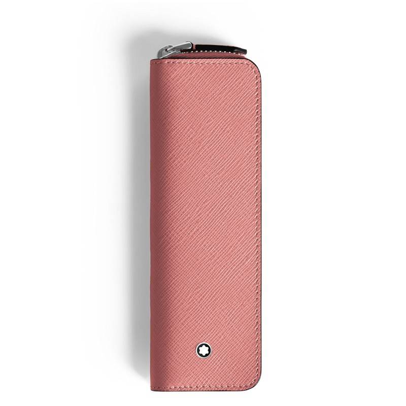 Montblanc Sartorial Etui für ein Schreibgerät mit Reißverschluss Blush von Montblanc