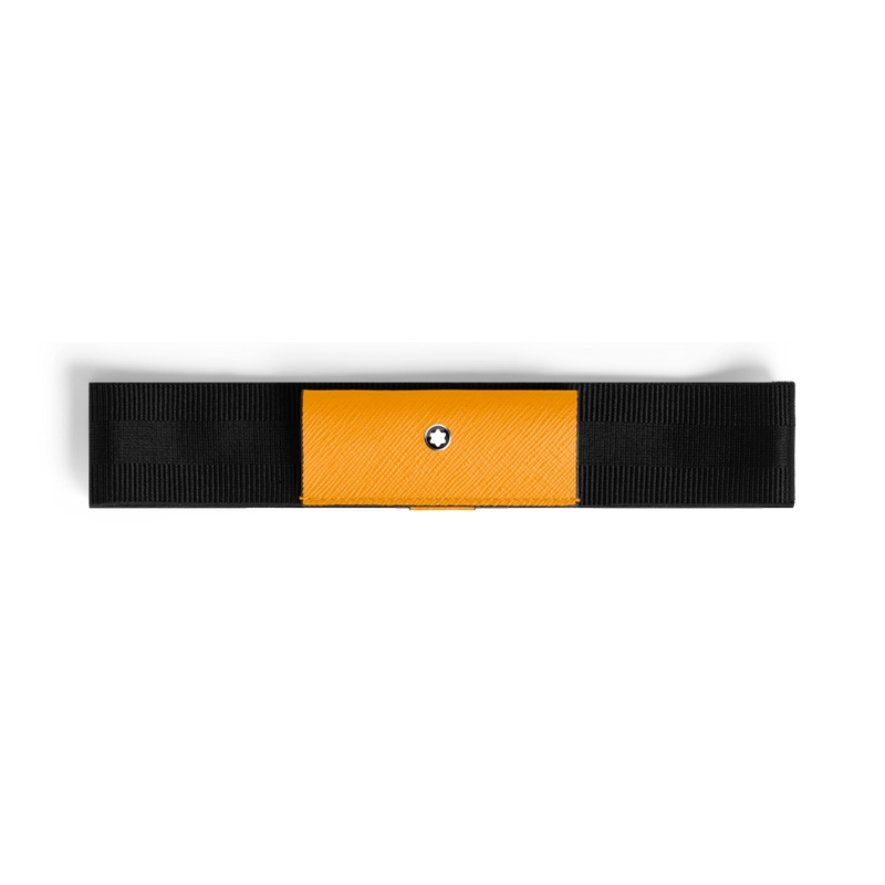 Montblanc Sartorial Etui für ein Schreibgerät mit elastischem Band Saffron Montblanc Sartorial Etui für ein Schreibgerät mit elastischem Band Saffron von Montblanc