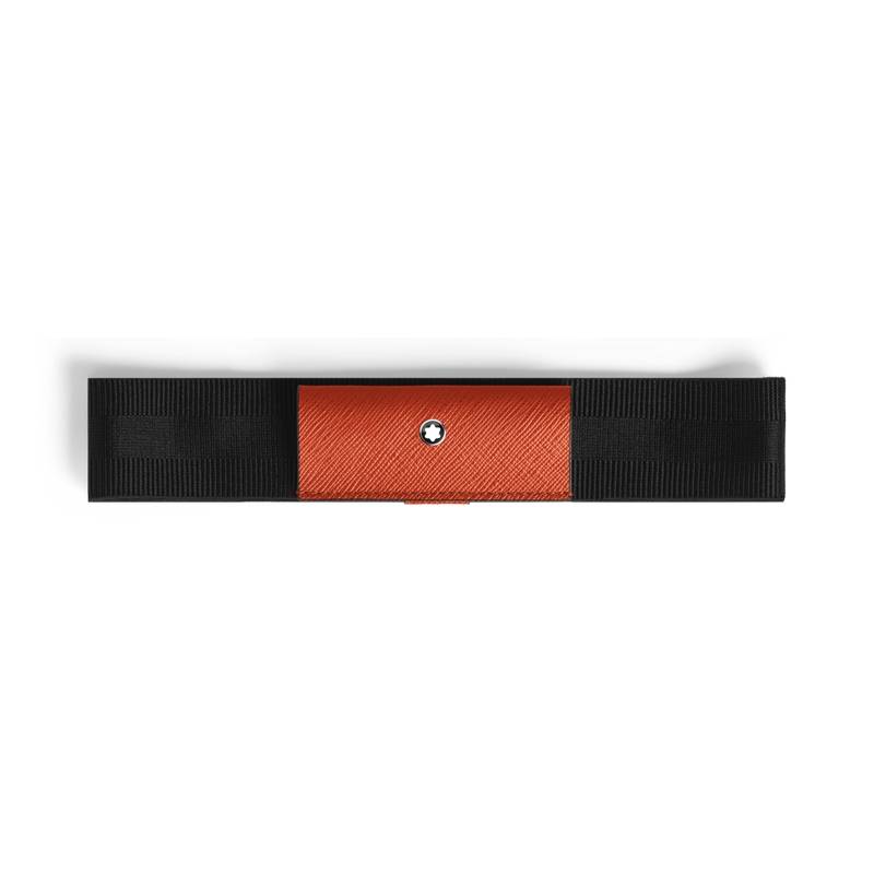 Montblanc Sartorial Etui für ein Schreibgerät mit elastischem Band Tangerine Montblanc Sartorial Etui für ein Schreibgerät mit elastischem Band Tangerine von Montblanc