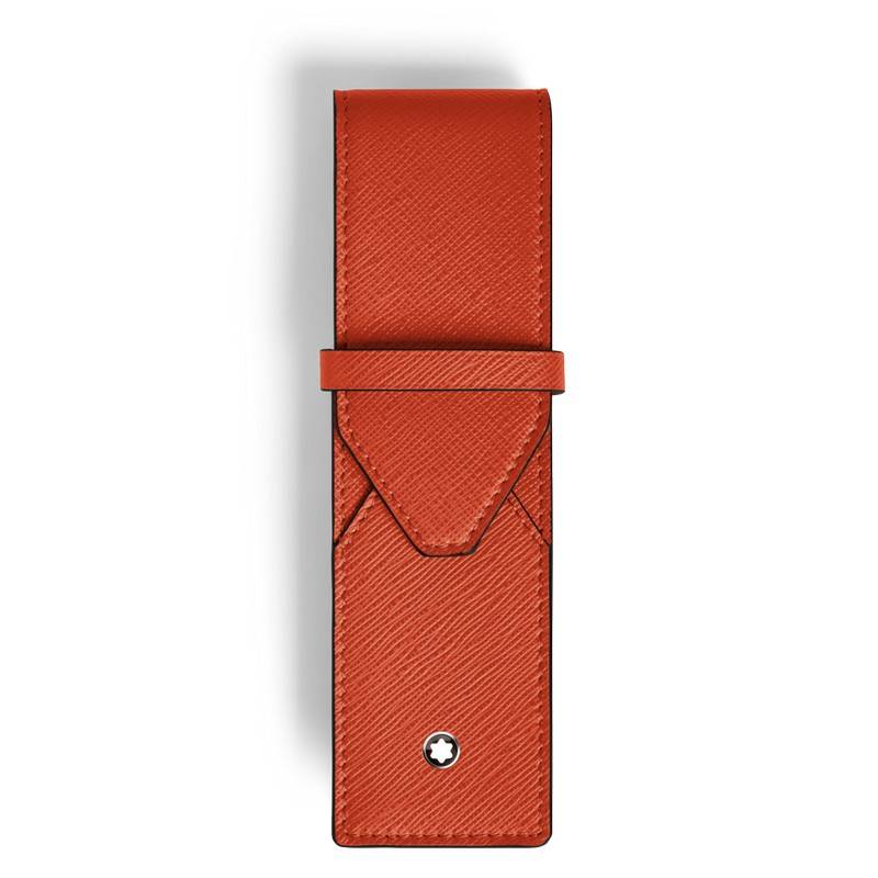 Montblanc Sartorial Etui für zwei Schreibgeräte Tangerine Montblanc Sartorial Etui für zwei Schreibgeräte Tangerine von Montblanc