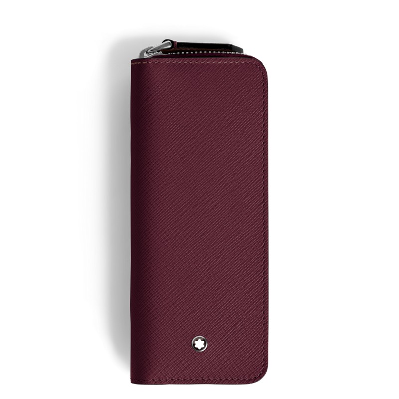 Montblanc Sartorial Etui für zwei Schreibgeräte mit Reißverschluss Cassis Montblanc Sartorial Etui für zwei Schreibgeräte mit Reißverschluss Cassis von Montblanc