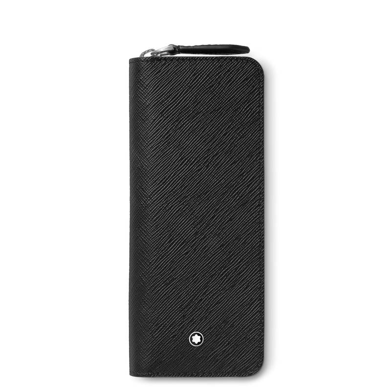 Montblanc Sartorial Etui für zwei Schreibgeräte mit Reißverschluss schwarz von Montblanc
