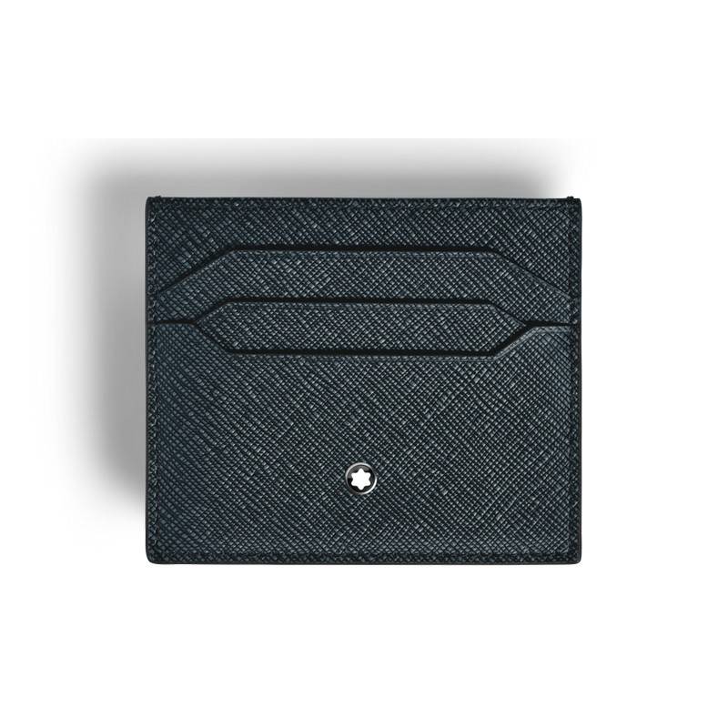 Montblanc Sartorial Kartenetui 6cc Tweed Blue von Montblanc