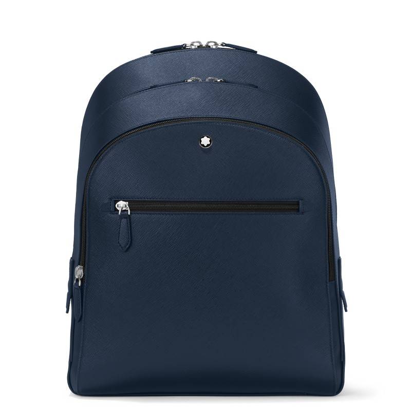 Montblanc Sartorial Rucksack mittelgroß mit 3 Hauptfächern Ink Blue von Montblanc