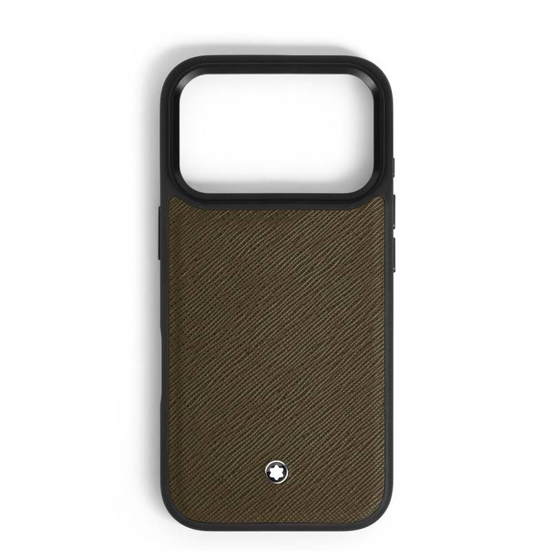 Montblanc Sartorial Smartphone Hülle Hardcover Khaki für iPhone 17 Pro Montblanc Sartorial Smartphone Hülle Hardcover Khaki für iPhone 17 Pro von Montblanc