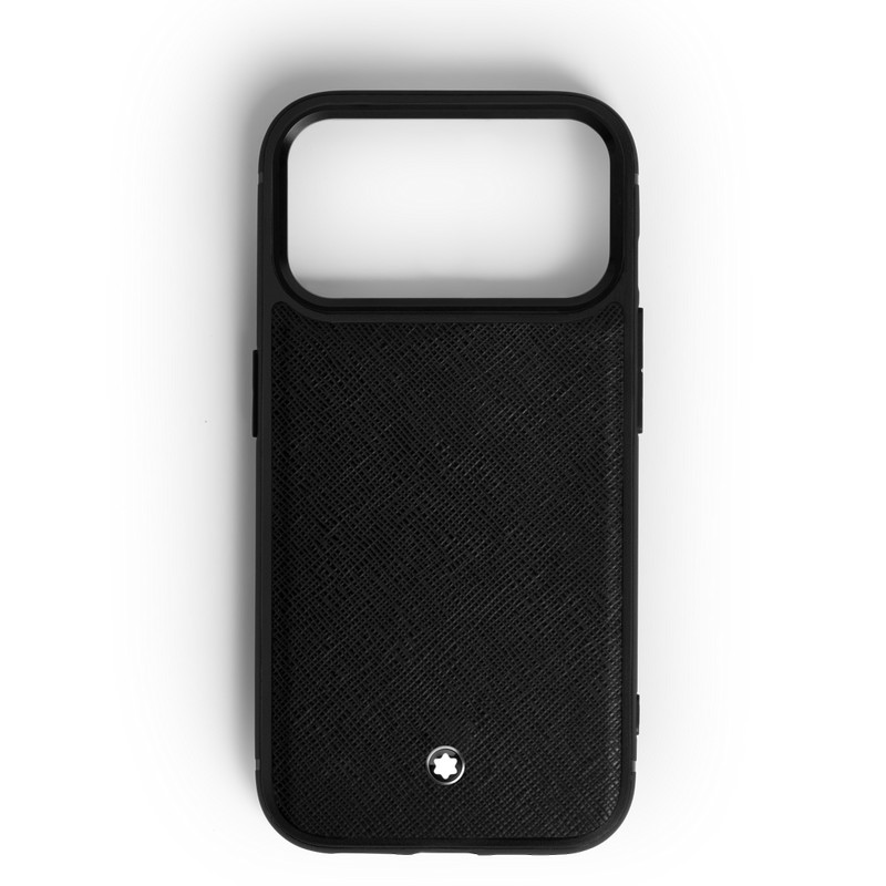 Montblanc Sartorial Smartphone Hülle Hardcover schwarz für iPhone 17 Pro von Montblanc
