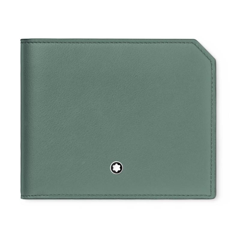 Montblanc Soft Brieftasche 4cc mit Münzfach Pewter von Montblanc