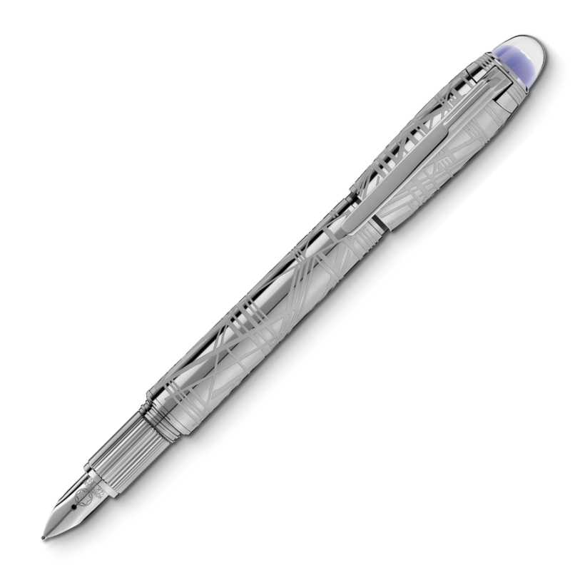Montblanc StarWalker SpaceBlue Metal Füllfederhalter M von Montblanc