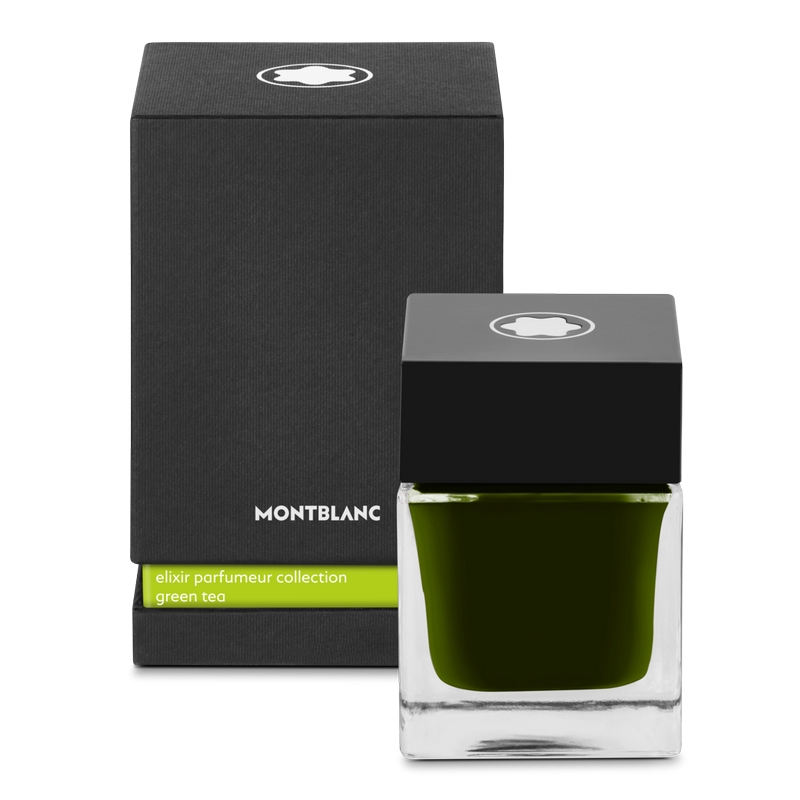 Montblanc Tintenfass Elixir Parfumeur Green Tea mit Duft Grün 50ml von Montblanc