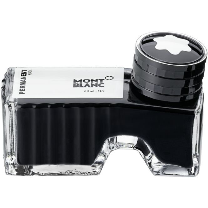 Montblanc Tintenfass Permanent Black 60 ml von Montblanc