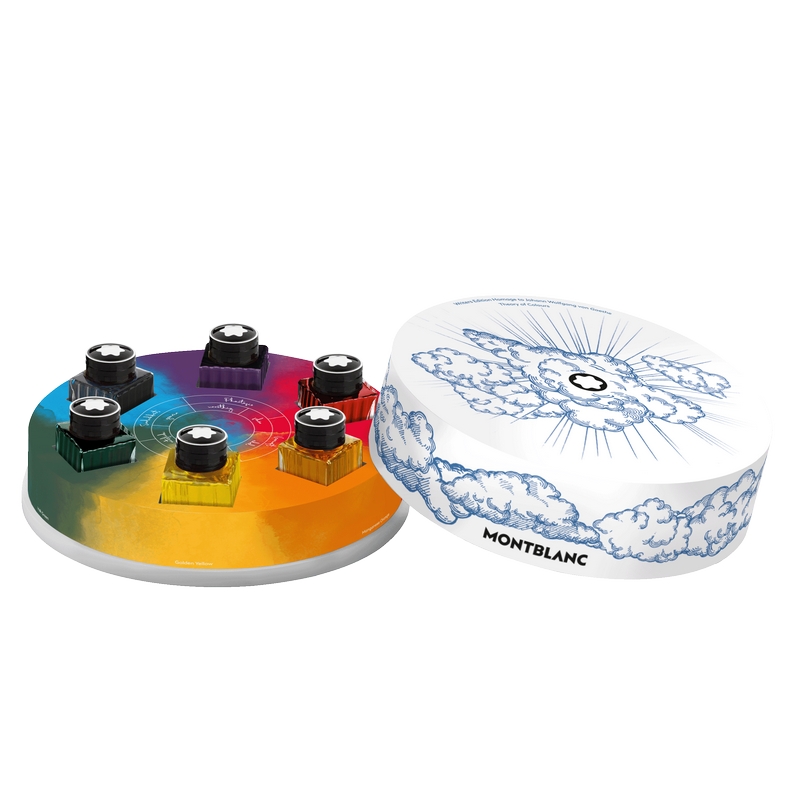 Montblanc Tintenfass-Set Writers Edition Homage to Johann Wolfgang von Goethe 6x30ml von Montblanc