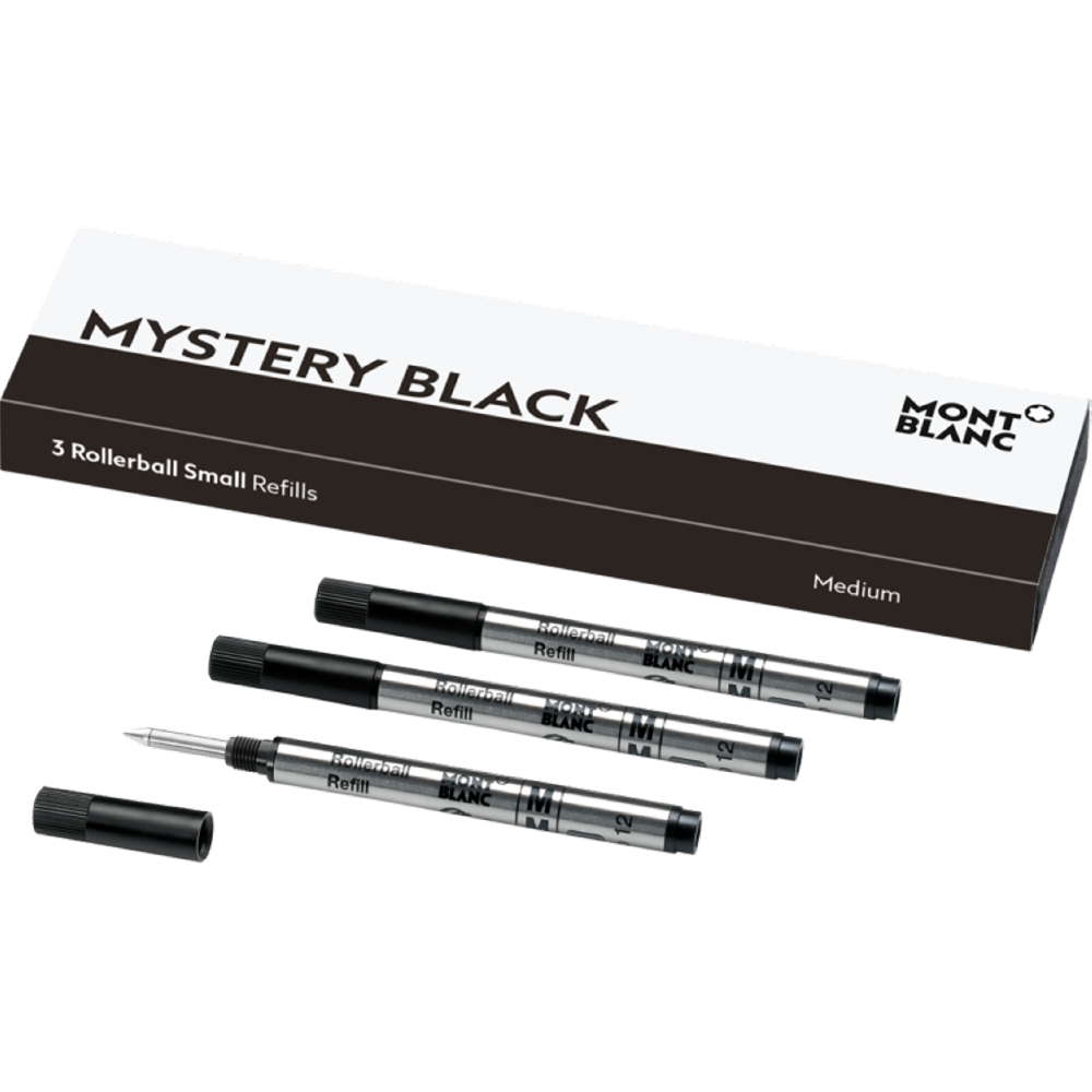 Montblanc kleine Rollerballmine Mystery Black M 3 Stk. von Montblanc