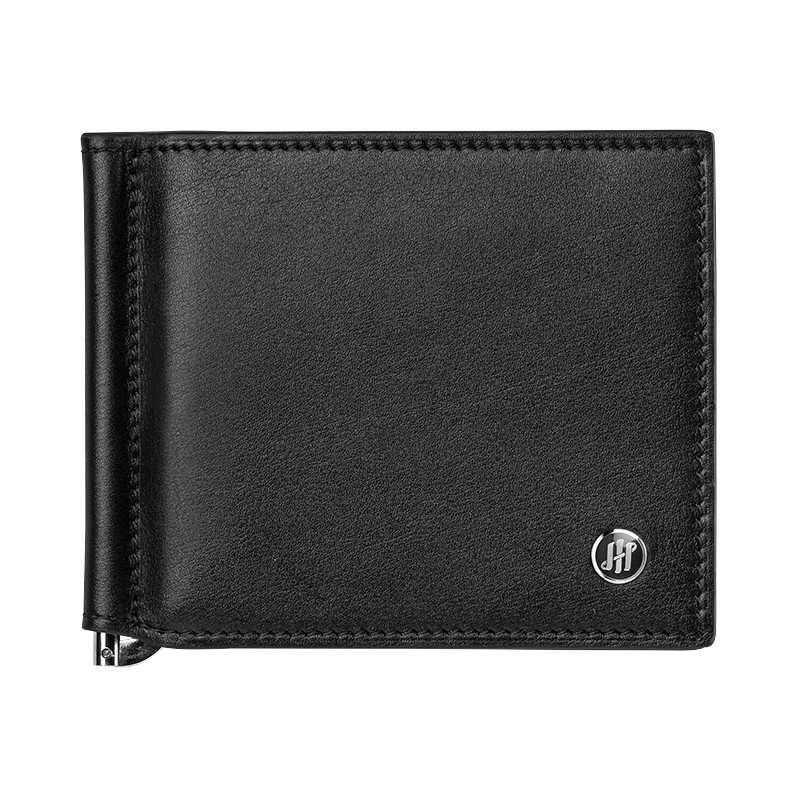 Montegrappa Brieftasche Signet 8cc mit Geldklammer Schwarz Montegrappa Brieftasche Signet 8cc mit Geldklammer Schwarz von Montegrappa