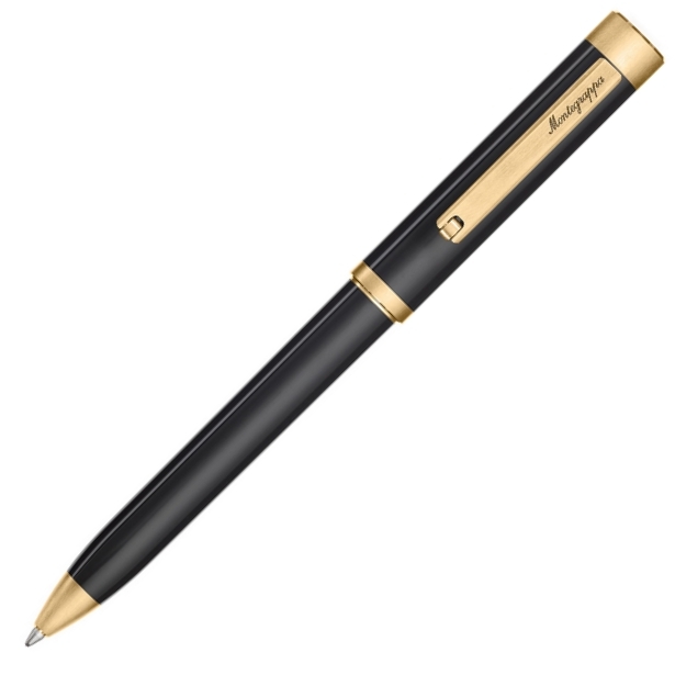 Montegrappa Kugelschreiber Zero Gelbgold plattiert von Montegrappa