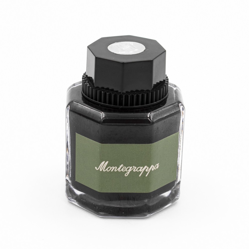 Montegrappa Tintenfass Signature Schwarz 50ml Montegrappa Tintenfass Signature Schwarz 50ml von Montegrappa