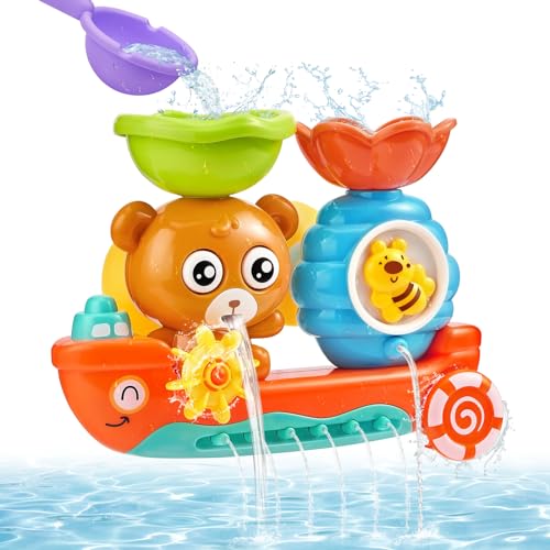 Montejoy Badespielzeug Badewannenspielzeug Kinder,Wasserspielzeug Kinder Bär und Bee Babyspielzeug Geschenk für Jungen und Mädchen Geburtstag ab 2 3 4 5 6 Jahre 2023120401QYH Montejoy Badespielzeug Badewannenspielzeug Kinder,Wasserspielzeug Kinder Bär und Bee Babyspielzeug Geschenk für Jungen und Mädchen Geburtstag ab 2 3 4 5 6 Jahre 2023120401QYH von Montejoy