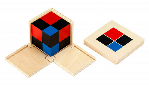 Binomischer Würfel der Binomische Kubus zum Kennenlernen der drei Dimensionen von Montessori-Shop
