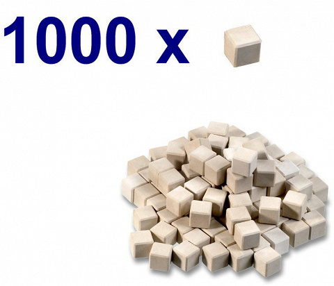 Einerwürfel zum Dienes-Material Mathematischen Würfel, 1.000 Stück Einerwürfel zum Dienes-Material Mathematischen Würfel, 1.000 Stück von Montessori-Shop