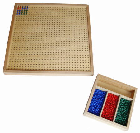 Großes Wurzelbrett, Montessori-Material zum Wurzelziehen von Montessori-Shop