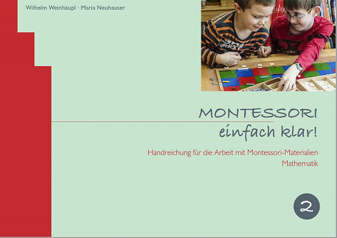 Montessori einfach klar 2, Buch mit Anleitungen zum Mathematisches Material von Montessori-Shop