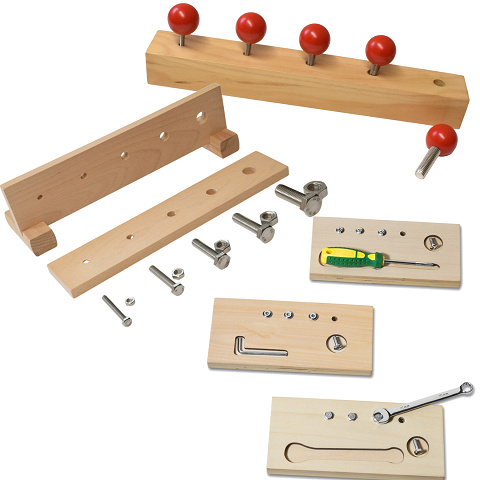 Sparset Handmotorik mit Montessori-Material trainieren, mit 1000 Handbewegungen zur Feinmotorik, Auge-Hand-Koordination von Montessori-Shop