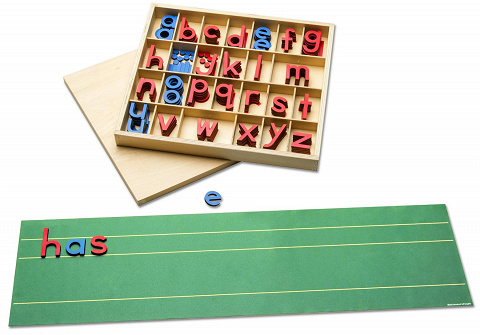 Sparset Schriftspracherwerb mit Montessoris beweglichem Alphabet fördern von Montessori-Shop