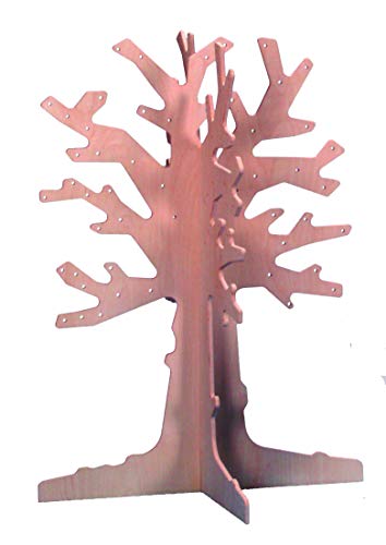 MontessoriPlus Jahreszeitenbaum aus Holz, ca. 50 cm zum gemeinsamen Dekorieren und Jahreszeiten kennen Lernen von MontessoriPlus
