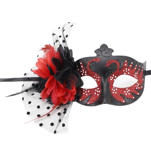 Maskerade Maske Halbgesichtsmaske Maskerade Gefiederte Maske Halloween Brillen Für Frauen Hochzeit Masquerade Party Maskerade Maske Halbgesichtsmaske Maskerade Gefiederte Maske Halloween Brillen Für Frauen Hochzeit Masquerade Party von Montesy