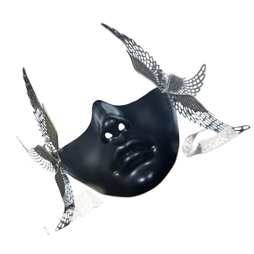 Maskerade Maske Mit Flügel Für Frauen Männer Maskerade Cosplay Halb Gesichtsmaske Flügel Halloween Kostümmaske Maskenmaske Maskerade Maske Mit Flügel Für Frauen Männer Maskerade Cosplay Halb Gesichtsmaske Flügel Halloween Kostümmaske Maskenmaske von Montesy