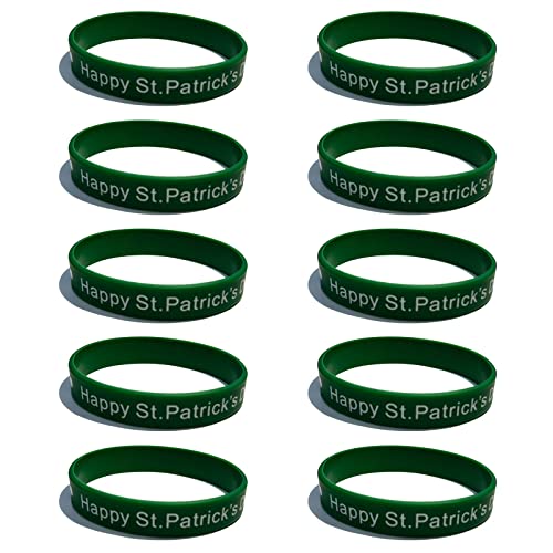 Silikonarmband für Kinder, Geschenk für Neujahr, Geburtstag, 10 Stück von Montesy