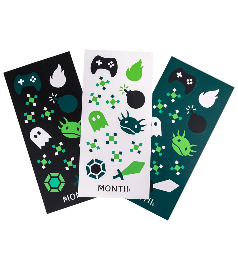 MontiiCo Stickers - 3 Blätter - Game On - Montiico - One Size - Sticker MontiiCo Stickers - 3 Blätter - Game On - Montiico - One Size - Sticker von Montiico