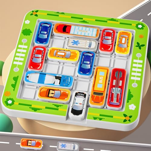 Logikspiele ab 6 Jahre, Parkspiele, Auto Spielzeug Stauspiel Logikspiel mit 360 Levels, Knobelspiel Geduldspiel Denken Puzzle Spiele Familienspiel Kinder Reisespiele ab 3 4 5 6 7 8 9 10 Jahren Logikspiele ab 6 Jahre, Parkspiele, Auto Spielzeug Stauspiel Logikspiel mit 360 Levels, Knobelspiel Geduldspiel Denken Puzzle Spiele Familienspiel Kinder Reisespiele ab 3 4 5 6 7 8 9 10 Jahren von Montrix