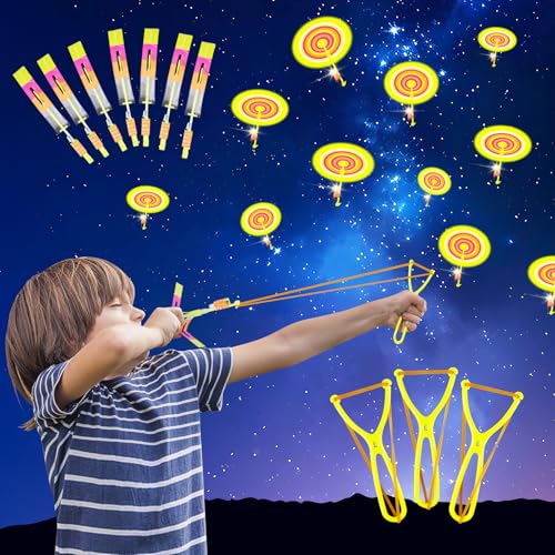 Moocuca Kindergeburtstag Party Fly Leuchtspielzeug, 20 Pcs Led Licht Nacht Hubschrauber, Led Licht Nacht Hubschrauber, Leuchtspielzeug Steinschleuder Moocuca Kindergeburtstag Party Fly Leuchtspielzeug, 20 Pcs Led Licht Nacht Hubschrauber, Led Licht Nacht Hubschrauber, Leuchtspielzeug Steinschleuder von Moocuca