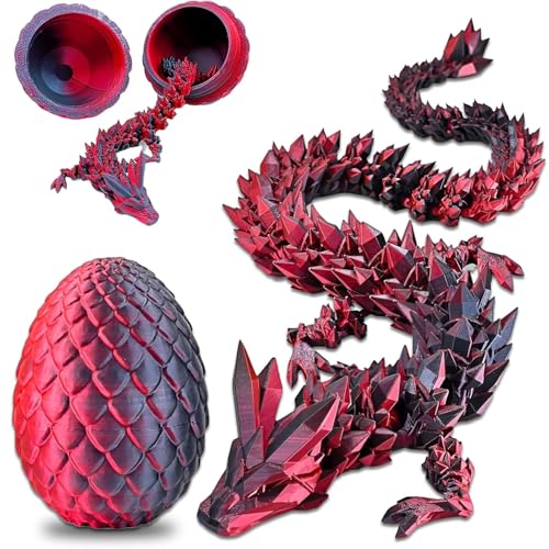 3D Gedrucktes Drachenei Geheimnisvolle Drachen Spielzeug, Drachenei mit Drache, 3D Drache im Ei, für Kinder Erwachsene.für Easter Weihnachtstag Schreibtisch Dekoration 3D Gedrucktes Drachenei Geheimnisvolle Drachen Spielzeug, Drachenei mit Drache, 3D Drache im Ei, für Kinder Erwachsene.für Easter Weihnachtstag Schreibtisch Dekoration von Mooedcoe