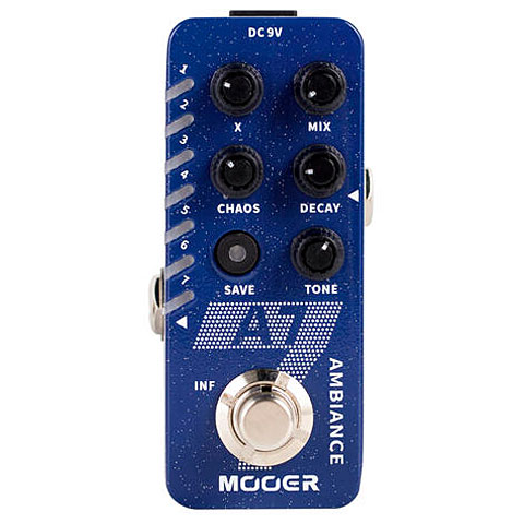 Mooer A7 Ambiance - Ambient Reverb Effektgerät E-Gitarre von Mooer