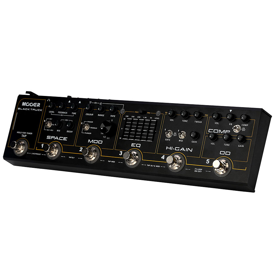 Mooer Black Truck Multieffektgerät E-Gitarre Mooer Black Truck Multieffektgerät E-Gitarre von Mooer