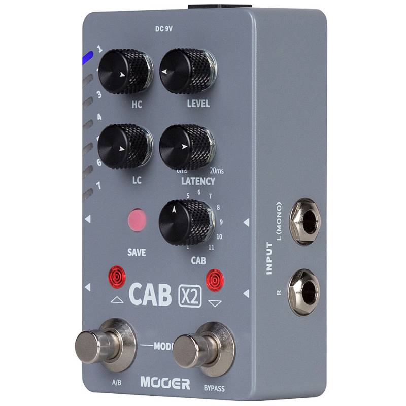 Mooer Cab X2 Stereo Cabinet Simulator Speaker-Simulation von Mooer