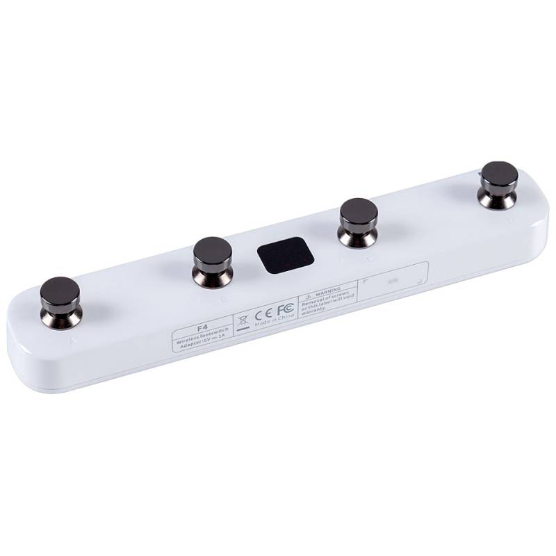 Mooer F4 Wireless Footswitch White Fußschalter von Mooer