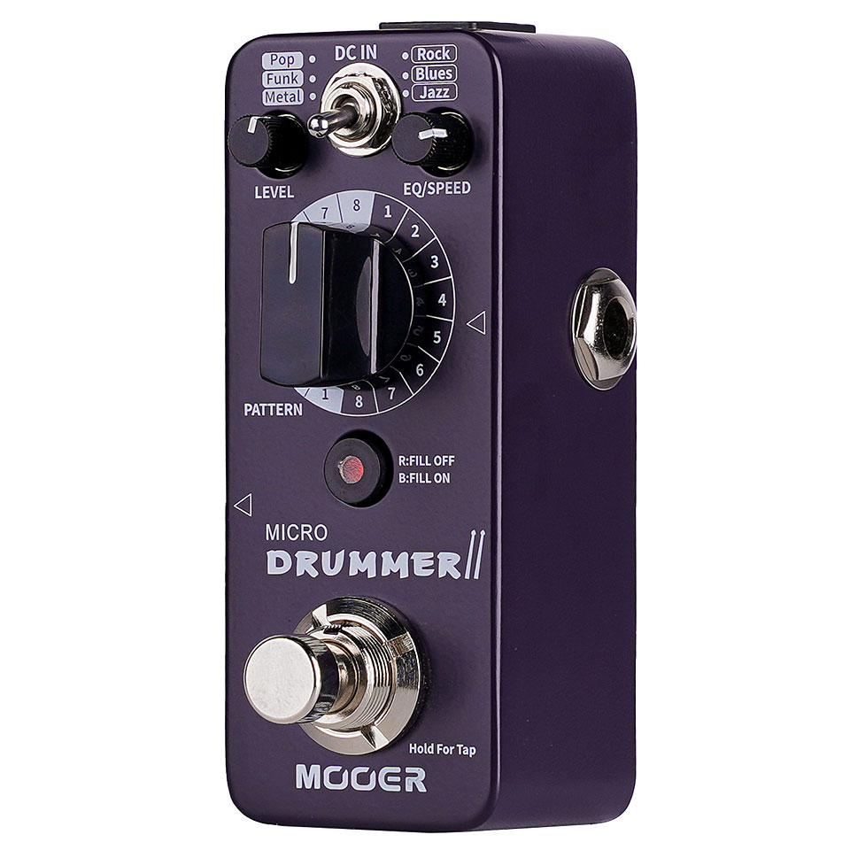Mooer Micro Drummer II Effektgerät E-Gitarre von Mooer