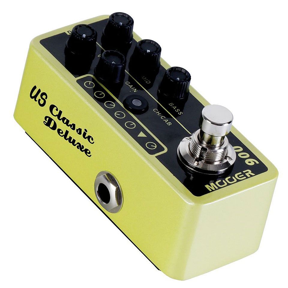 Mooer Micro PreAMP 006 US Classic Deluxe Effektgerät E-Gitarre Mooer Micro PreAMP 006 US Classic Deluxe Effektgerät E-Gitarre von Mooer