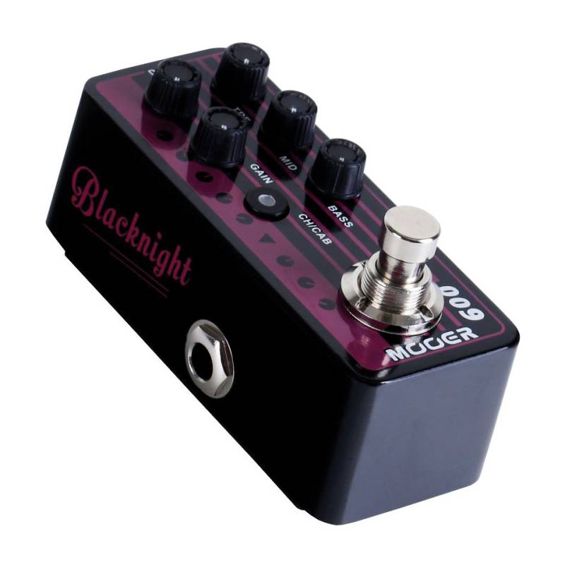 Mooer Micro PreAMP 009 Blacknight Effektgerät E-Gitarre von Mooer