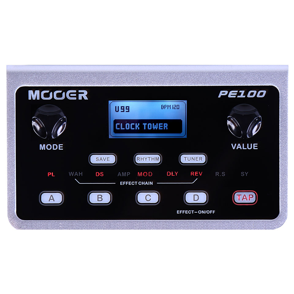 Mooer PE 100 Multieffektgerät E-Gitarre von Mooer