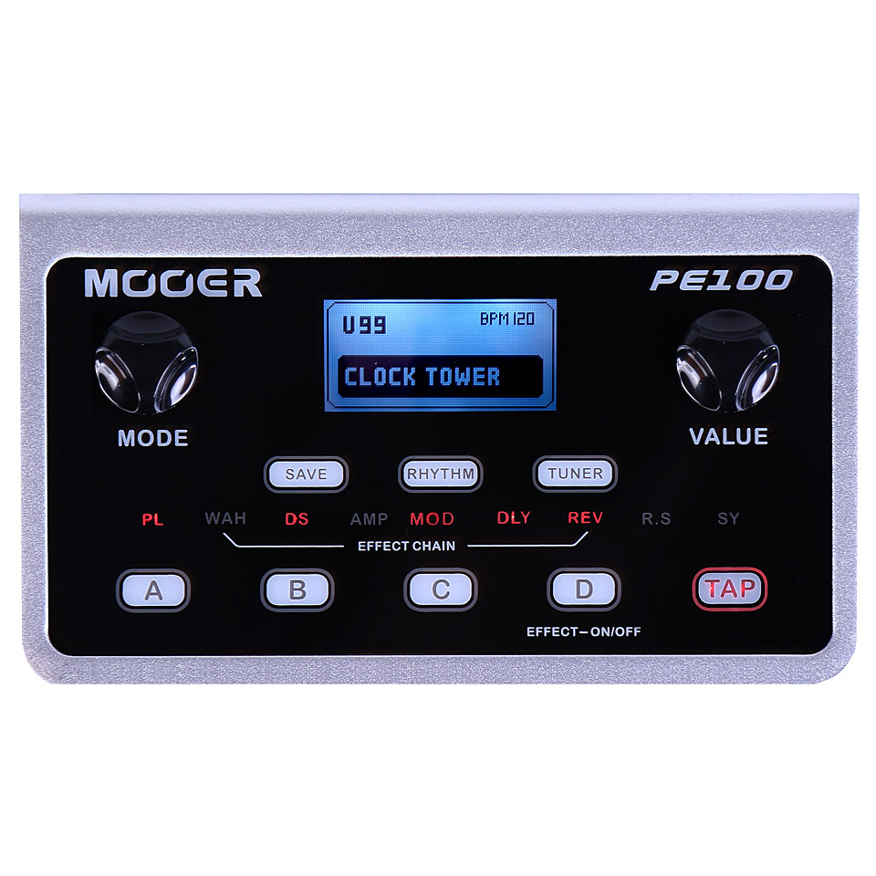 Mooer PE 100 Multieffektgerät E-Gitarre Mooer PE 100 Multieffektgerät E-Gitarre von Mooer