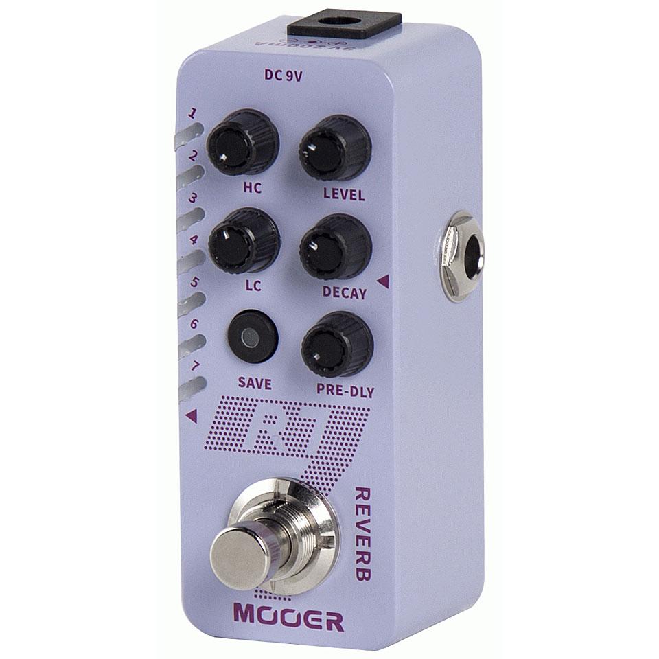 Mooer R7 Reverb Effektgerät E-Gitarre Mooer R7 Reverb Effektgerät E-Gitarre von Mooer