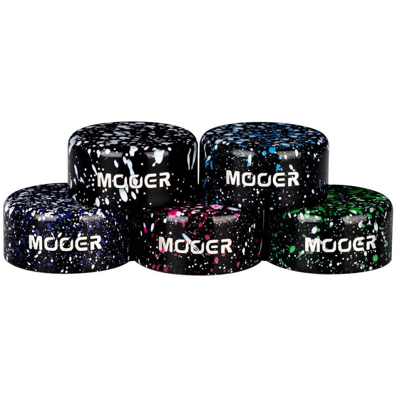 Mooer Rainbow Colorful Metal Footswitch Topper Effektzubehör von Mooer