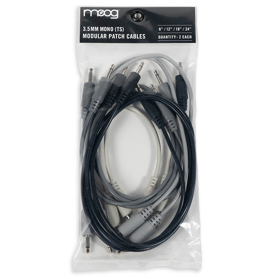 Moog Patch Cable 8-Pack Patchkabel Moog Patch Cable 8-Pack Patchkabel von Moog