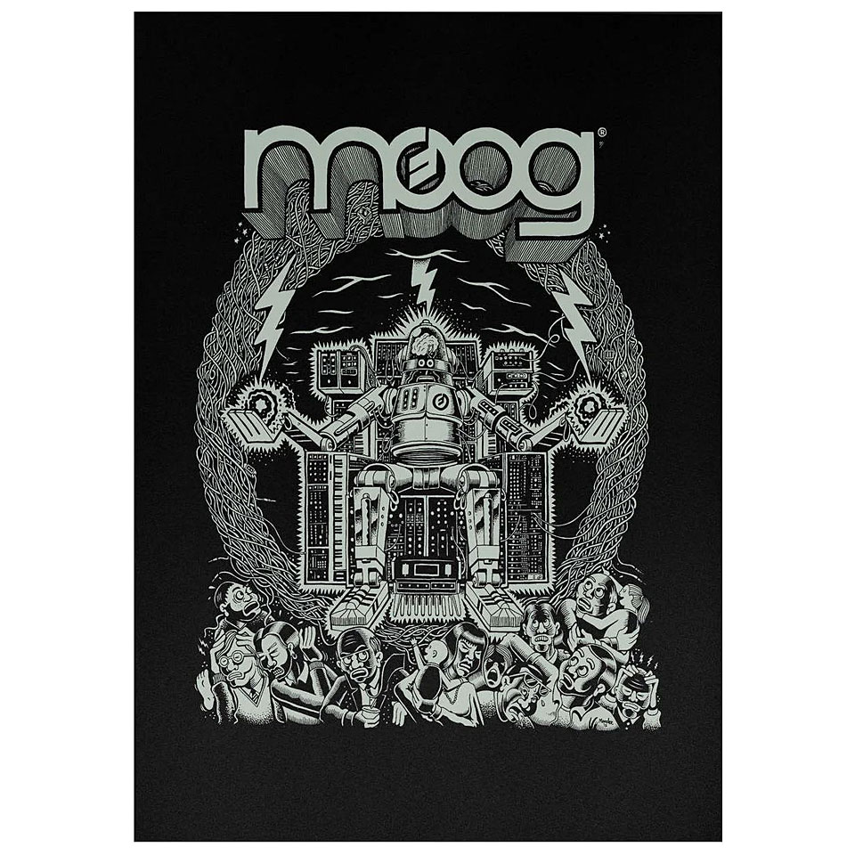 Moog Robot Poster Poster von Moog