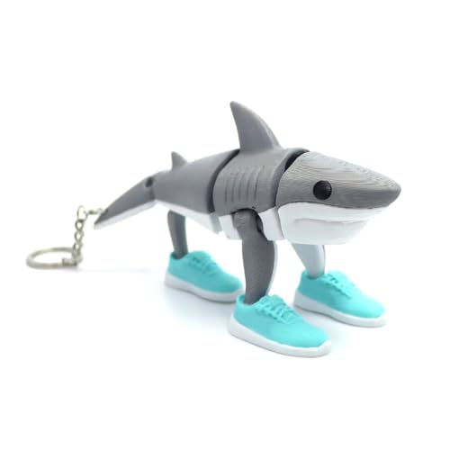 Moollyfox Italian Brainrot Figuren – Schlüsselanhänger mit Tung Tung Tung Sahur, Tralalero Tralala, BRR BRR Patapim – Lustige 3D-Sammelfiguren für Büro, Regal & Geschenkidee von Moollyfox