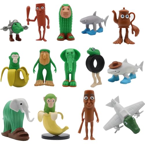 Moollyfox Italian Brainrot Figuren Set – Schreibtisch-Deko Figures mit Tung Tung Tung Sahur, Tralalero Tralala, Bombardino Crocodilo – Lustige 3D-Sammelfiguren für Regal, Büro& Geschenkidee Moollyfox Italian Brainrot Figuren Set – Schreibtisch-Deko Figures mit Tung Tung Tung Sahur, Tralalero Tralala, Bombardino Crocodilo – Lustige 3D-Sammelfiguren für Regal, Büro& Geschenkidee von Moollyfox